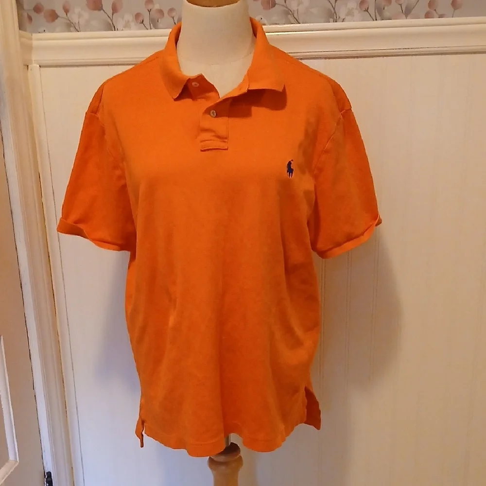 Polo by Ralph Lauren Vibrant Orange Polo Shirt